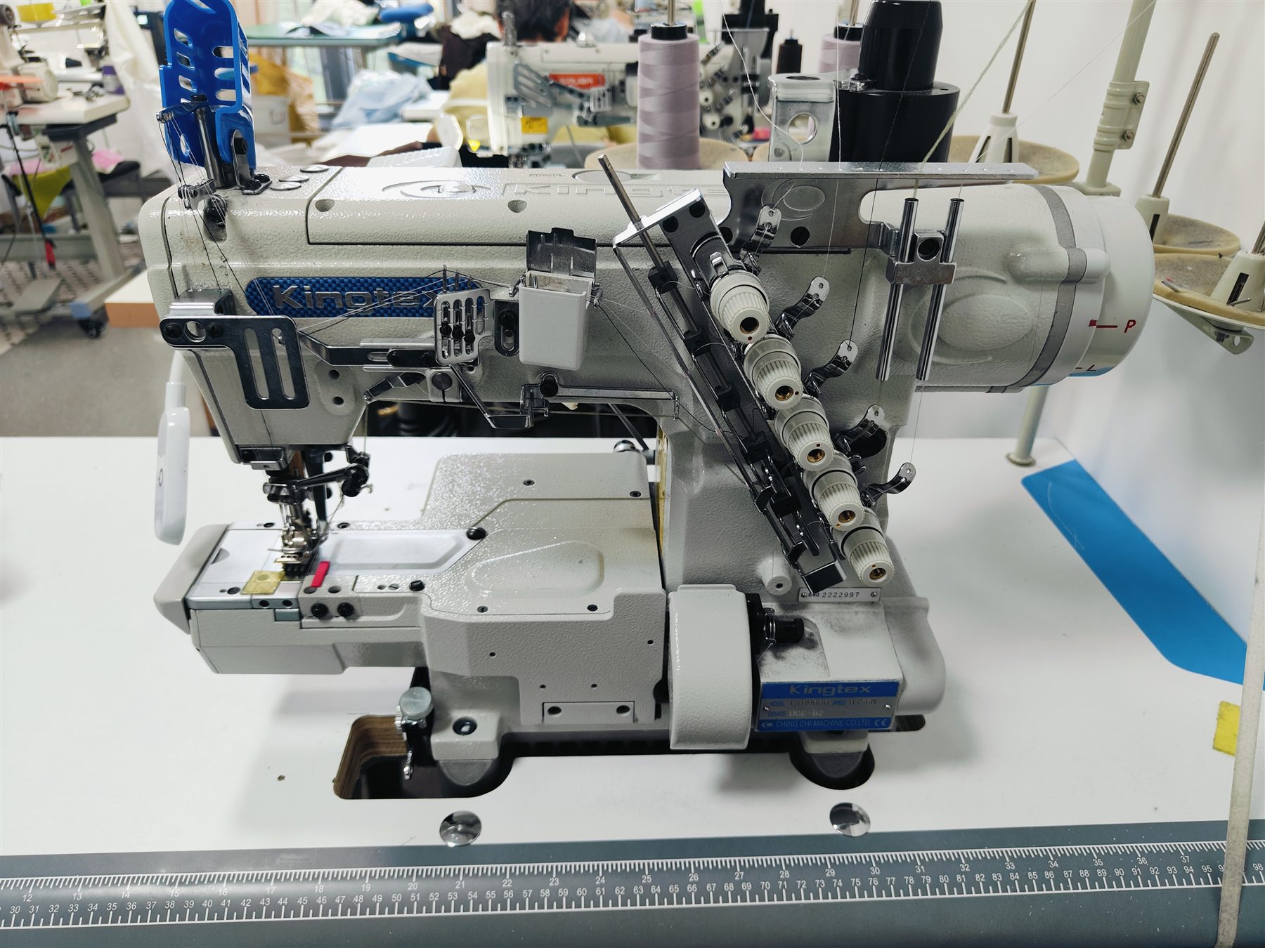 Specialised machinery for knitwear construction